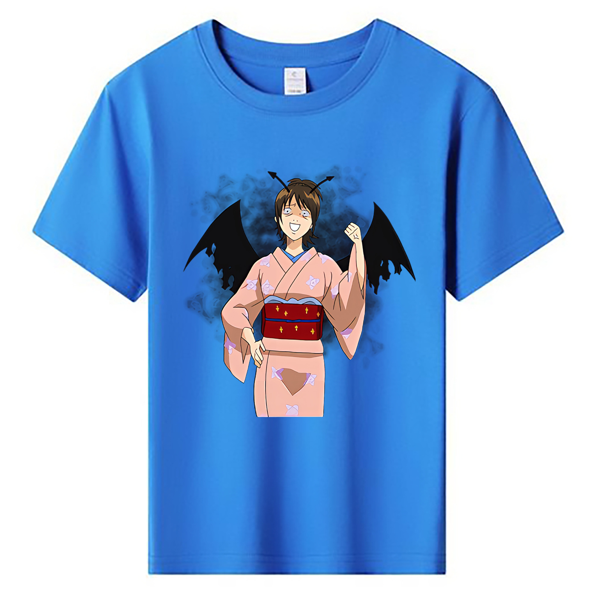 （画像用） ぎんたま 坂田銀時（さかたぎんとき） 神楽 志村新八（しむら しんぱち） GINTAMA Sakata Gintoki Kagura Shimura Shinpachi 綿100％キッズTシャツ（フロントプリント）